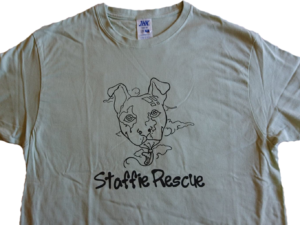 T-shirt homme – Edition Staffie ballon 2018