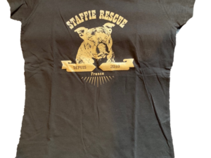 T-shirt femme – logo Saïan 2019 – Staffie Rescue