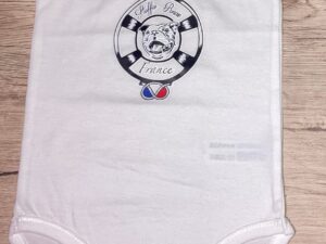 Body débardeur enfant – blanc taille 62/68